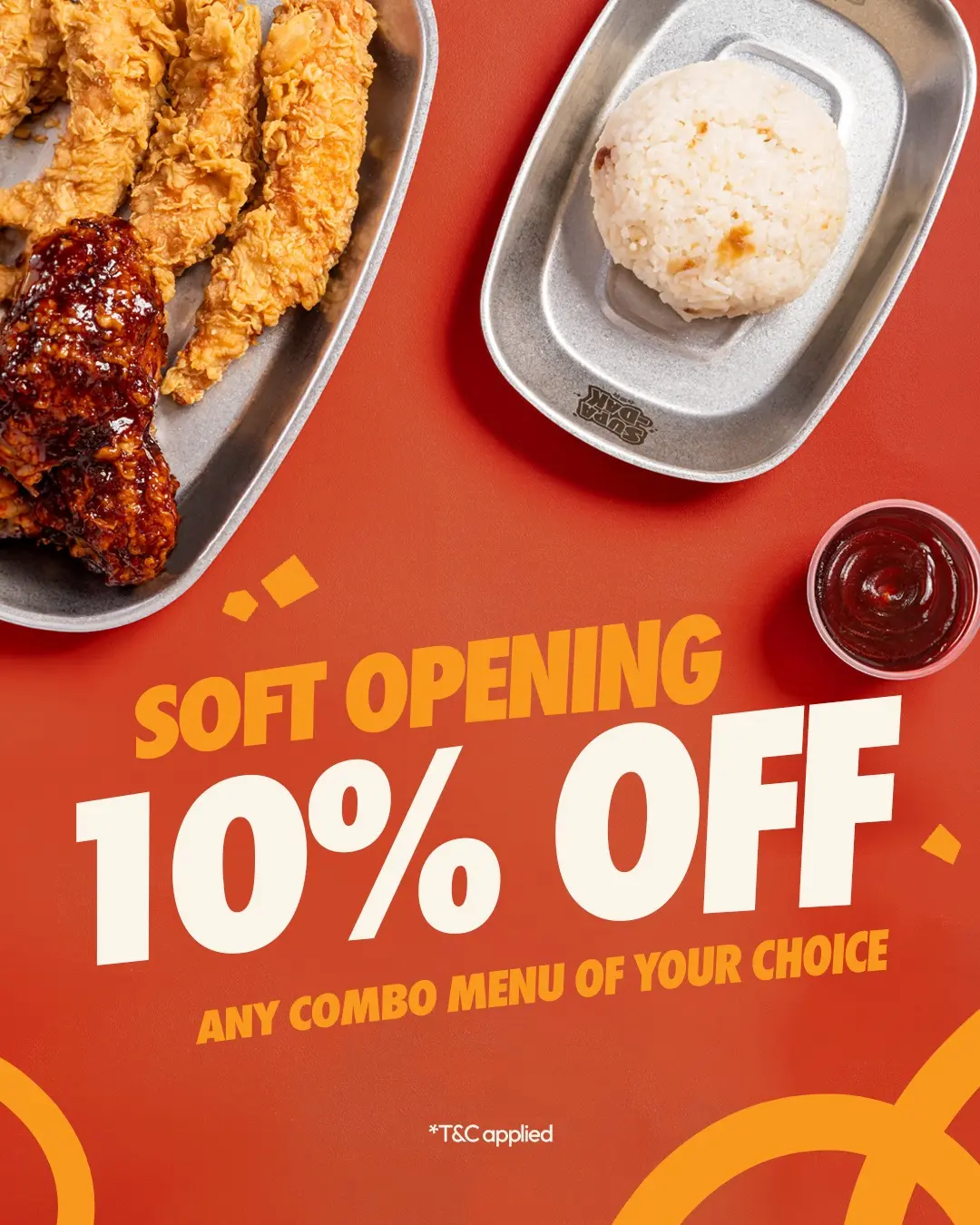 Soft Opening Promo: 10% Off All Combos